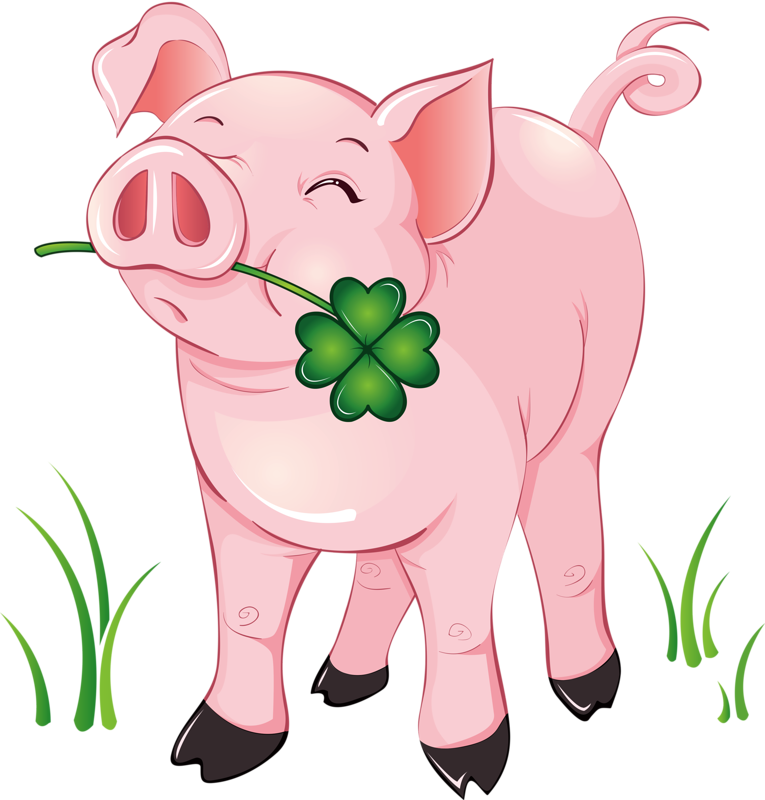 clipart dogs pig 483341. 