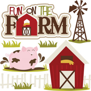 Clipart barn file. Fun on the farm