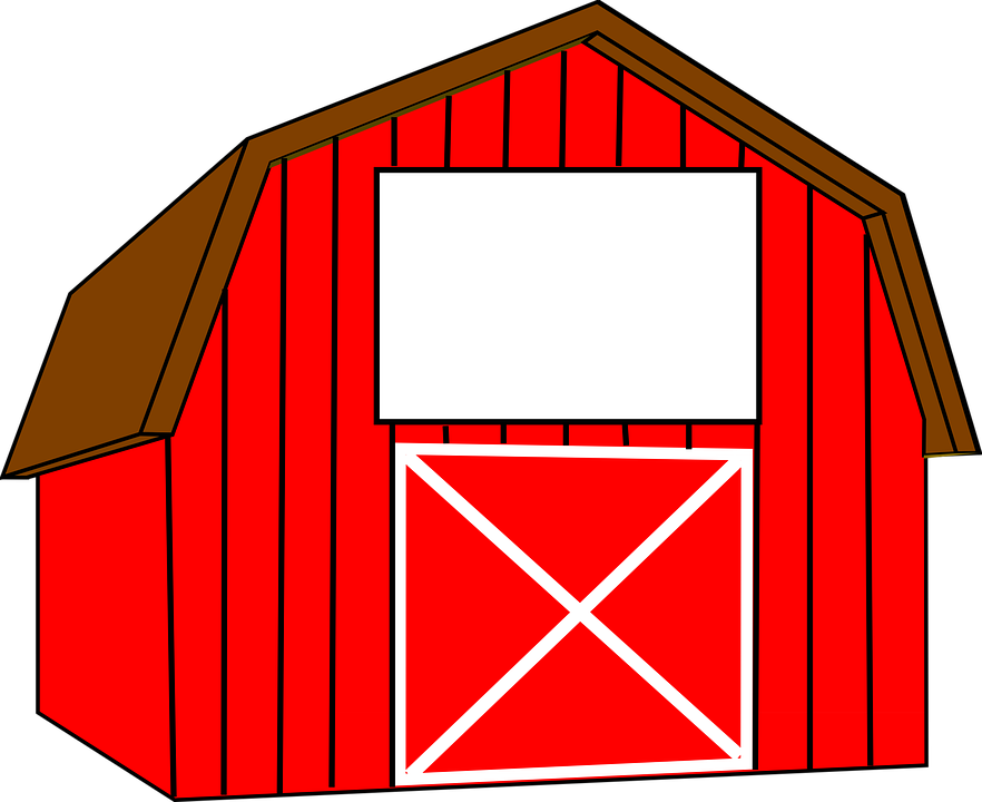 clipart farm stable
