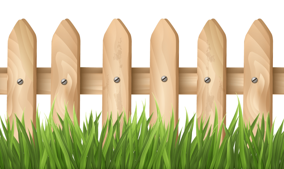Clipart baseball fence. Wooden fences cartoon thing