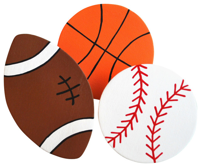 And . Clipart baseball football