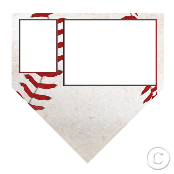 clipart baseball homeplate