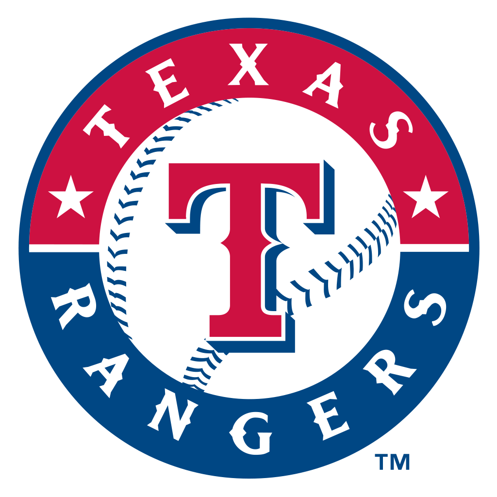 Logo clipart baseball. Texas rangers 
