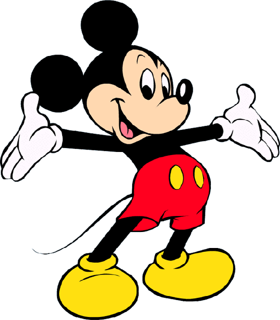 The top best blogs. Outline clipart mickey mouse