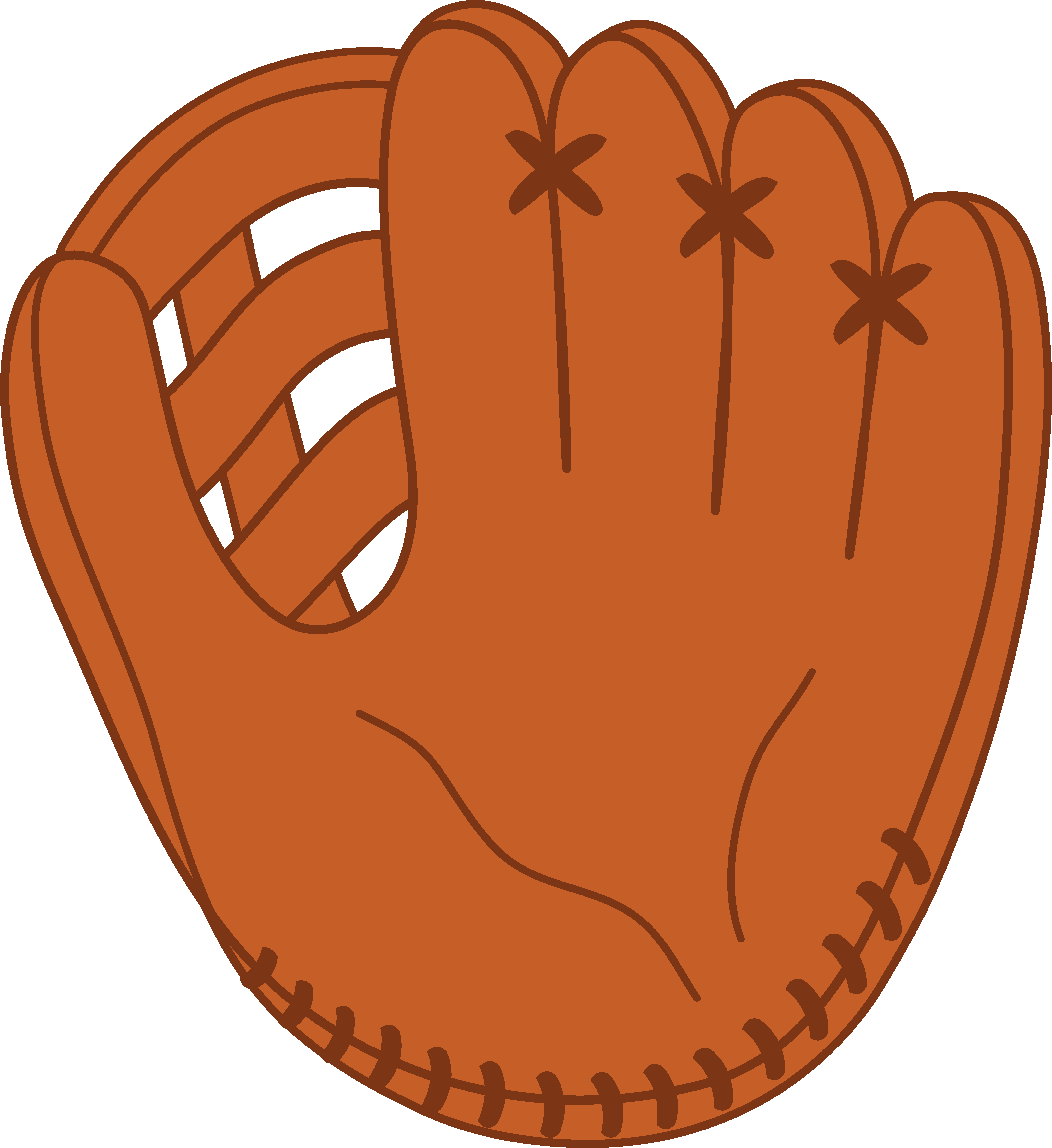 Mittens clipart hand glove. Leather baseball mitt free