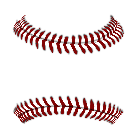 stitch clipart baseball