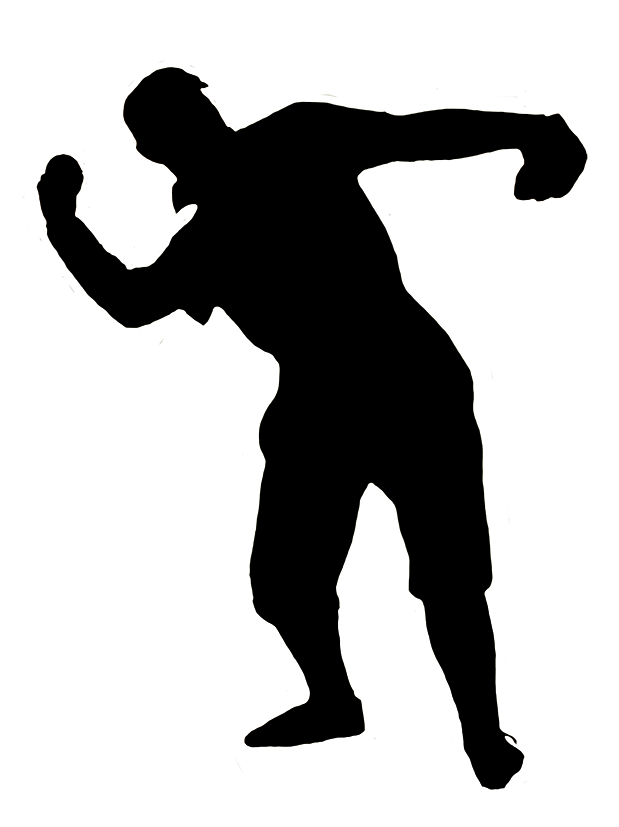 Clipart baseball silhouette. Pitcher at getdrawings com