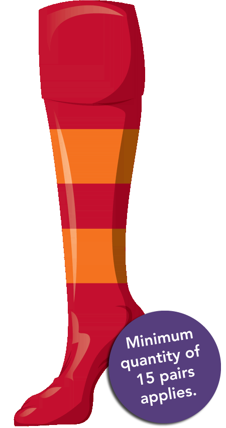 sock clipart colourful sock