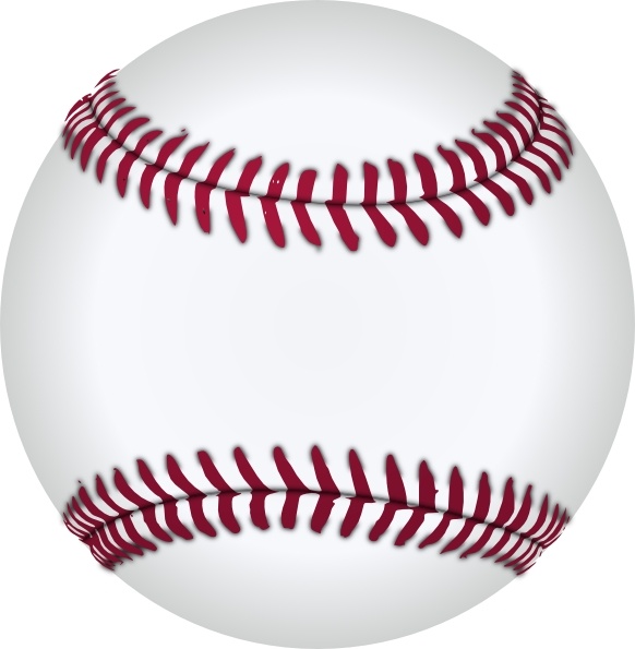 clipart baseball vector
