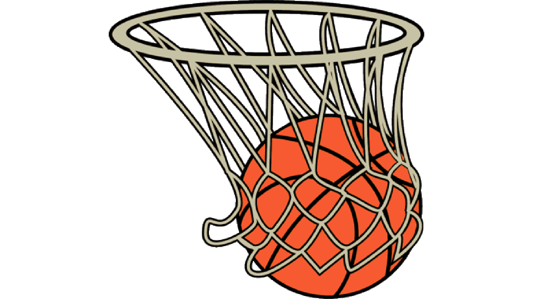 net clipart basketball swish