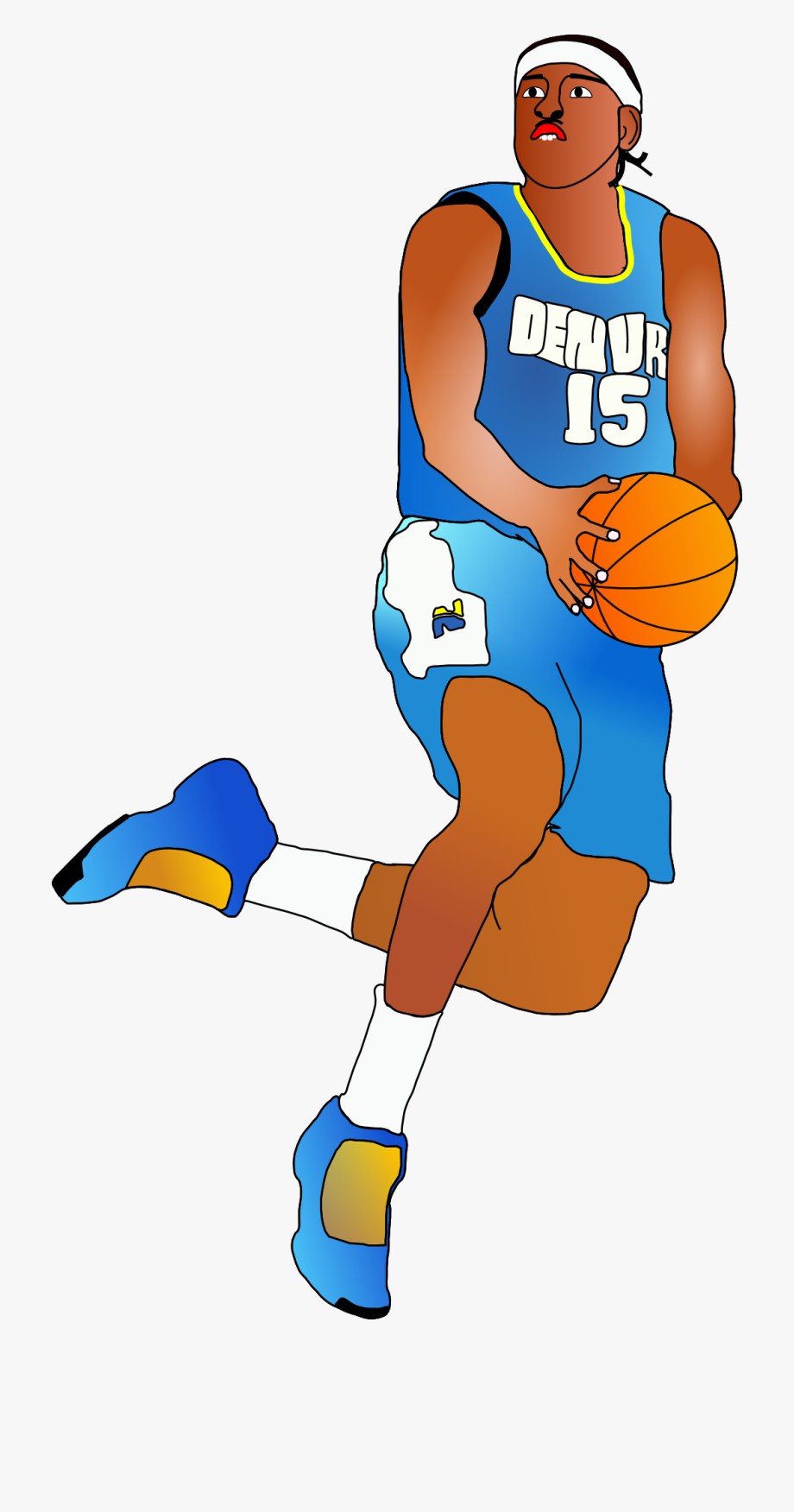 Clipart basketball basketball player. Animated cliparts nba 