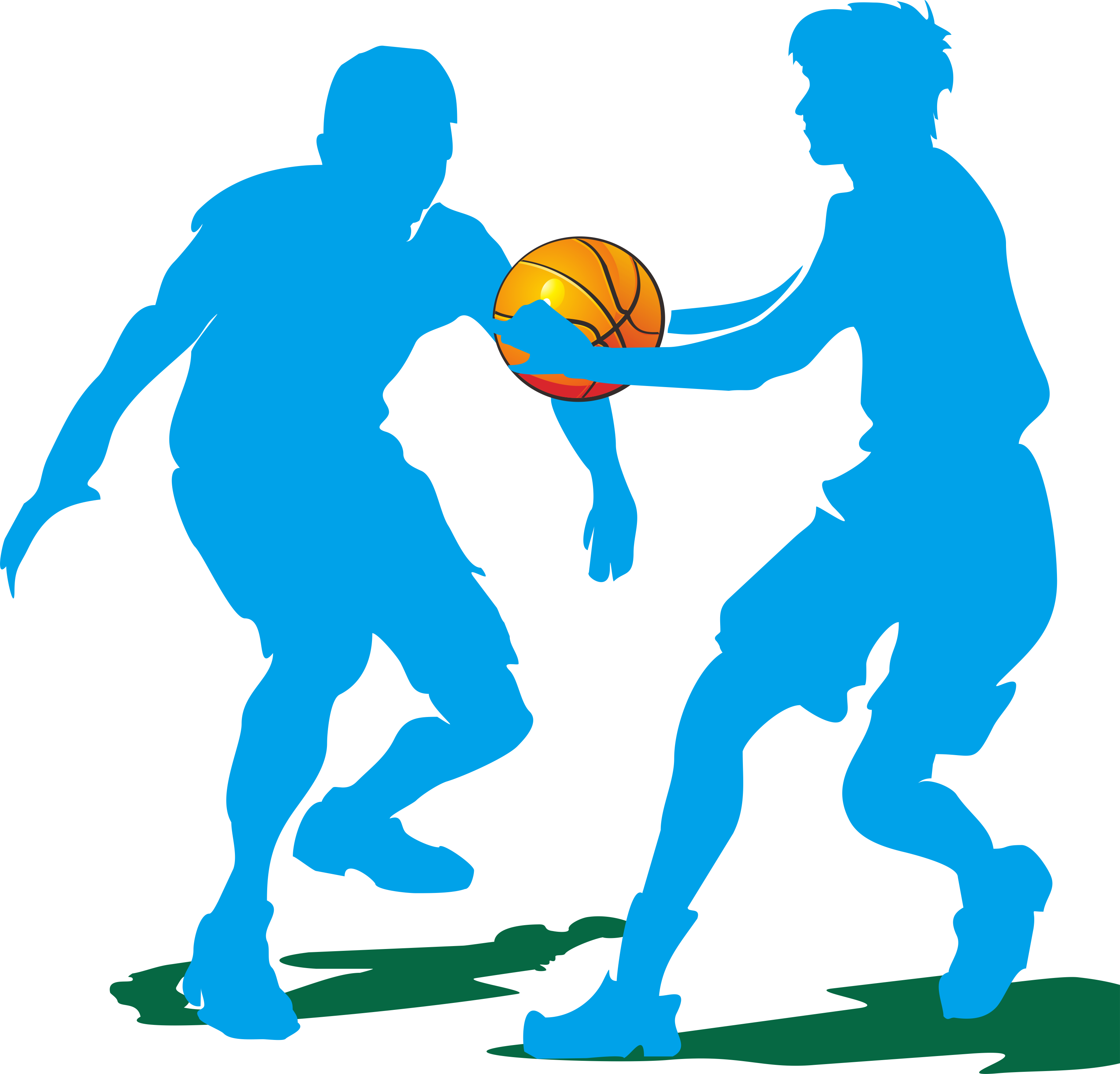Clipart friends basketball. Silhouette clip art at