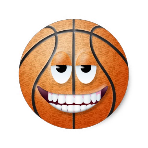 clipart basketball face