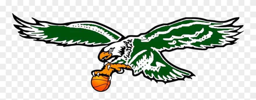 Philadelphia eagles logo . Falcon clipart basketball
