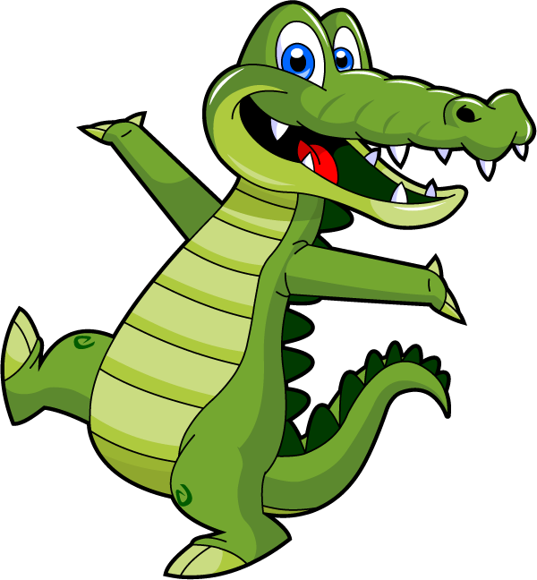 volleyball clipart gator