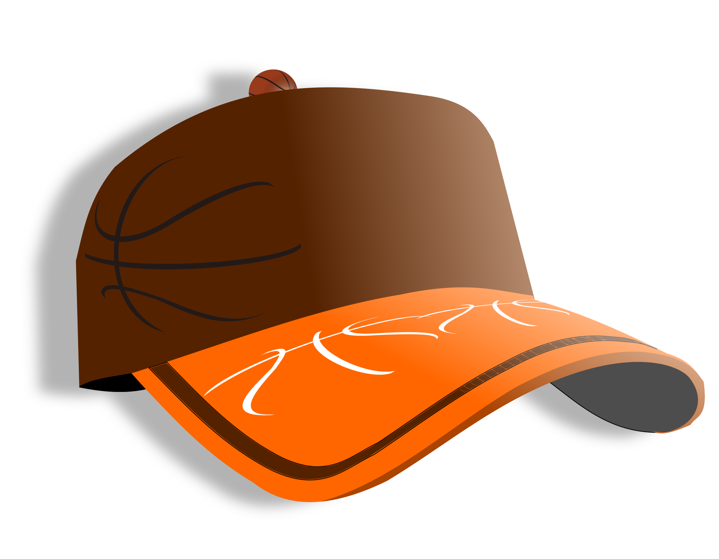 clipart basketball hat