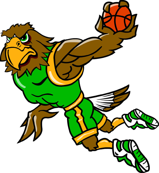 Hawk clipart basketball. Cliparts zone 