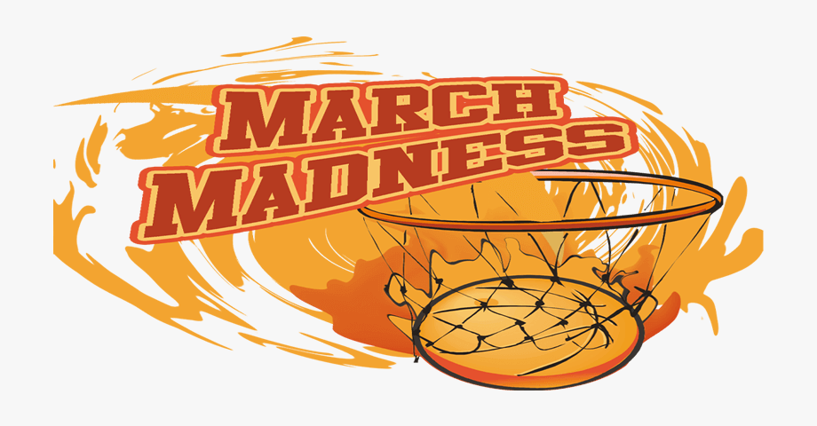 clipart basketball march madness