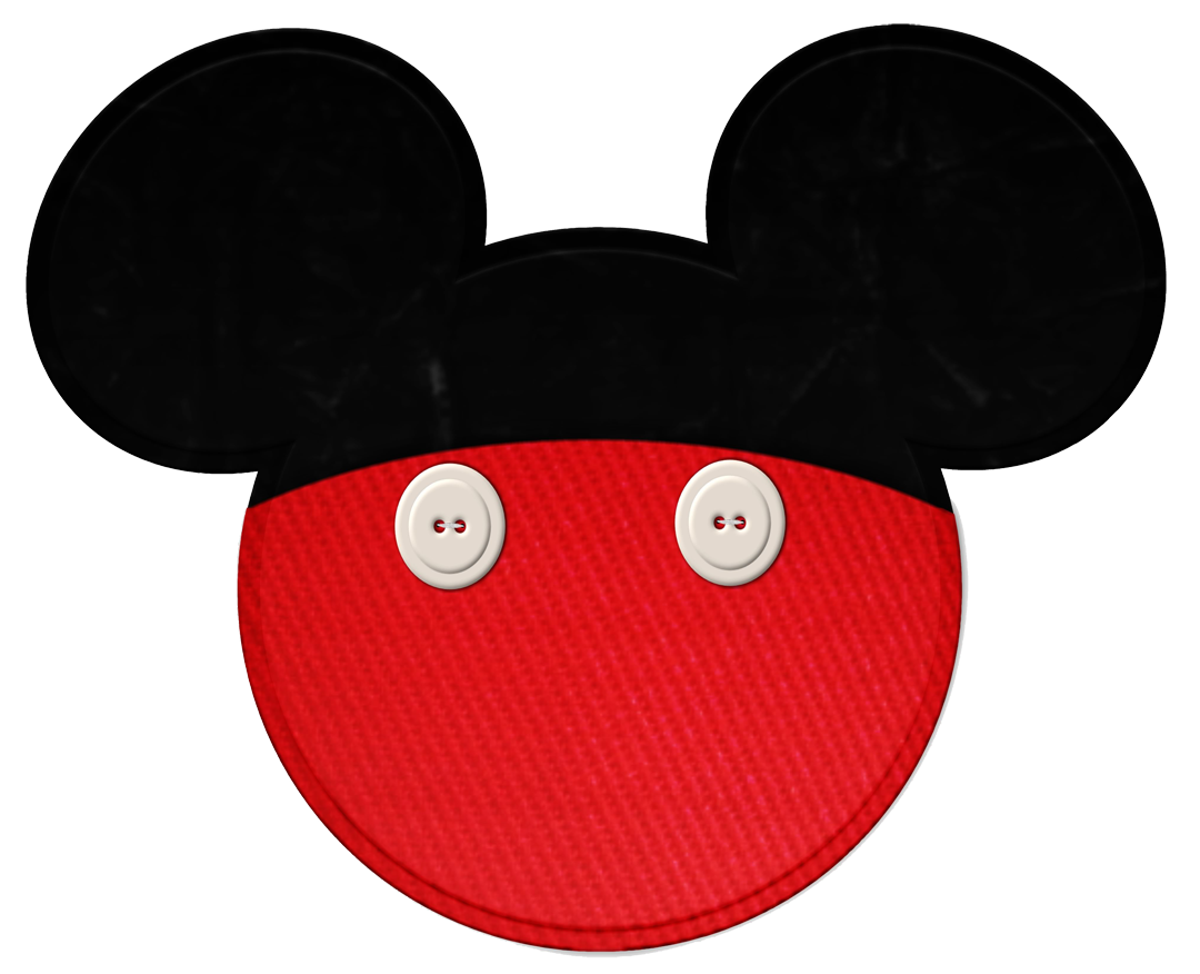 Original mickey mouse sketches. E clipart ear