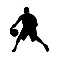 Clipart basketball person. Free man cliparts download