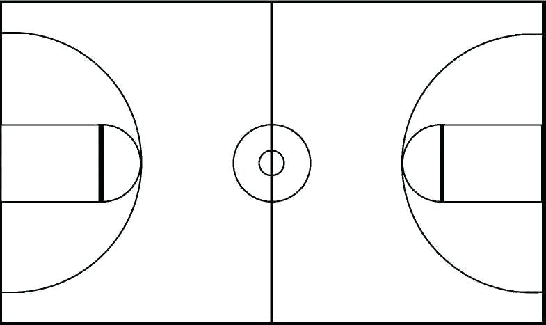 clipart basketball playground
