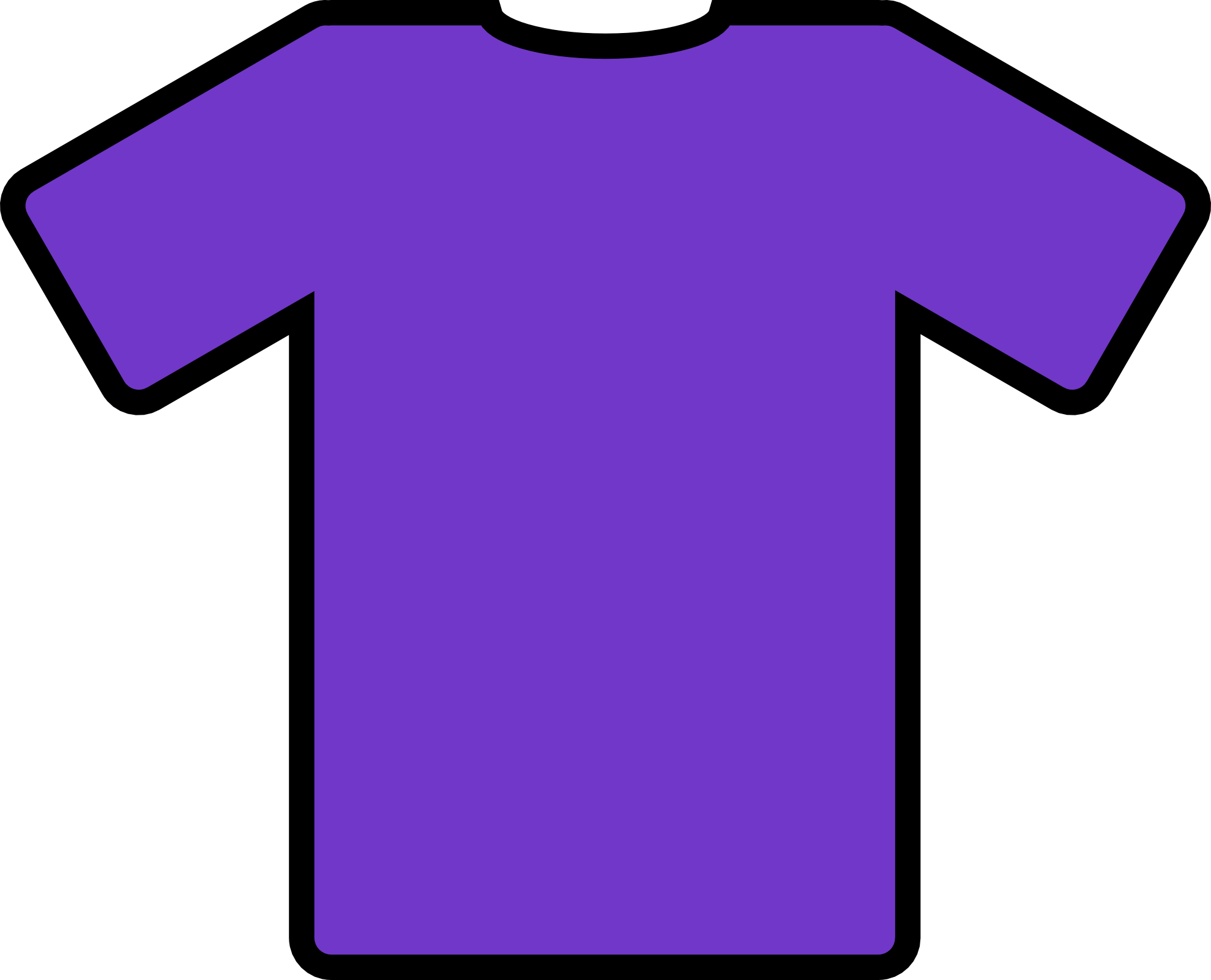 shirt clipart purple shirt