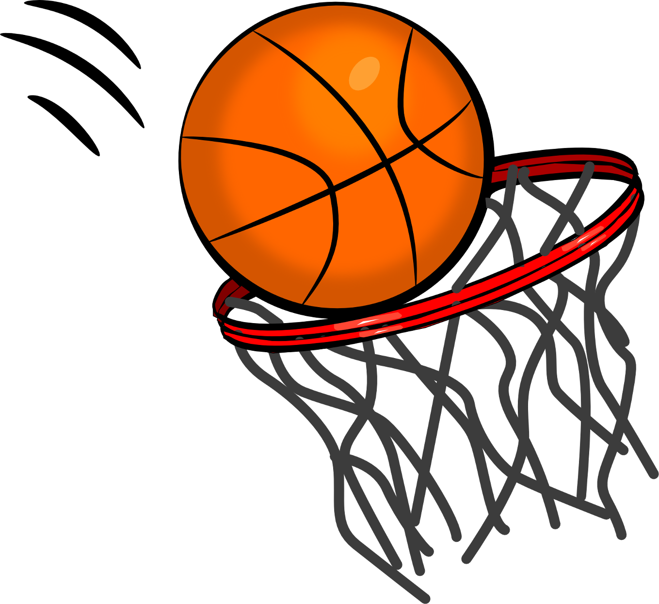 clipart cross basketball