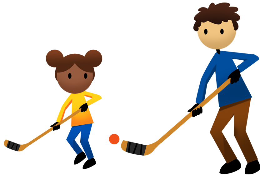 Activities active for life. Clipart kid hockey