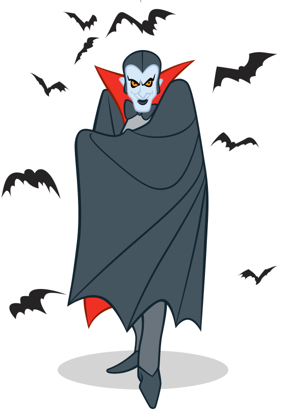 dracula clipart vampire bat