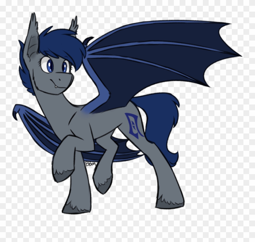 Bluebrush ears pony wings. Clipart bat ear