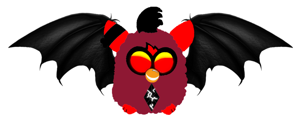 clipart bat evil