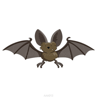 Cartoon royalty free halloween. Clipart bat grey