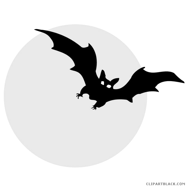 clipart halloween bat