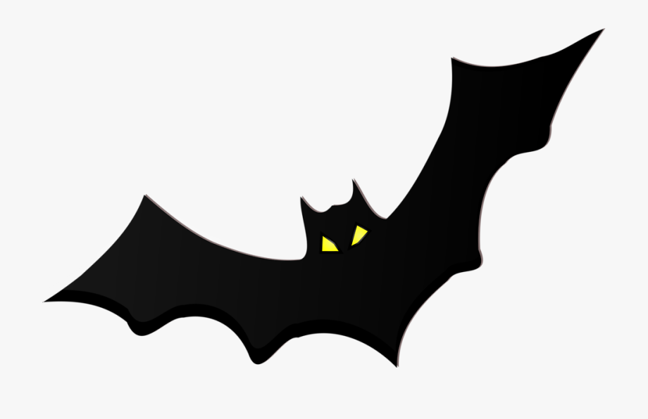 Clipart bat illustration.  of a flying