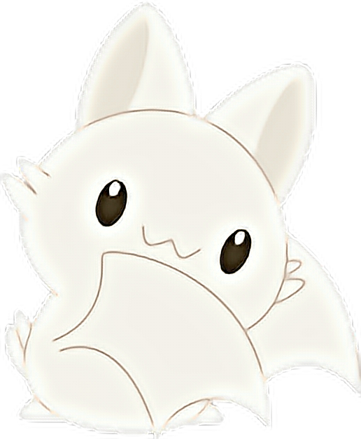 Clipart bat kawaii. Murcielago batchibi batcute halloween