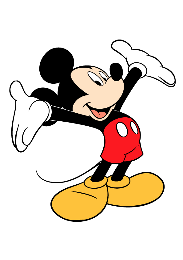 Free vectors vector art. Clipart snow mickey mouse