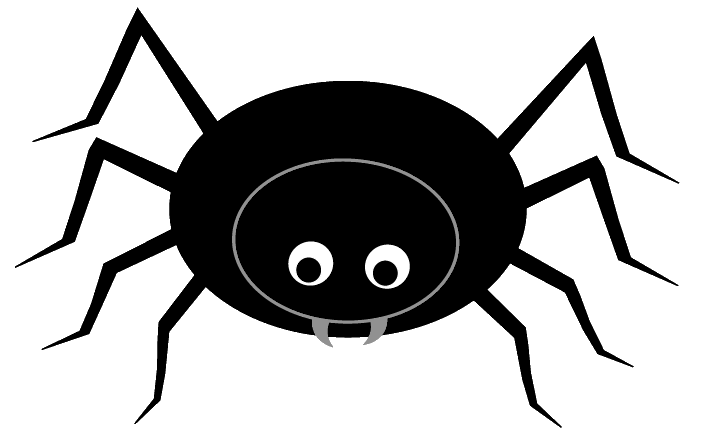  collection of high. Happy clipart spider