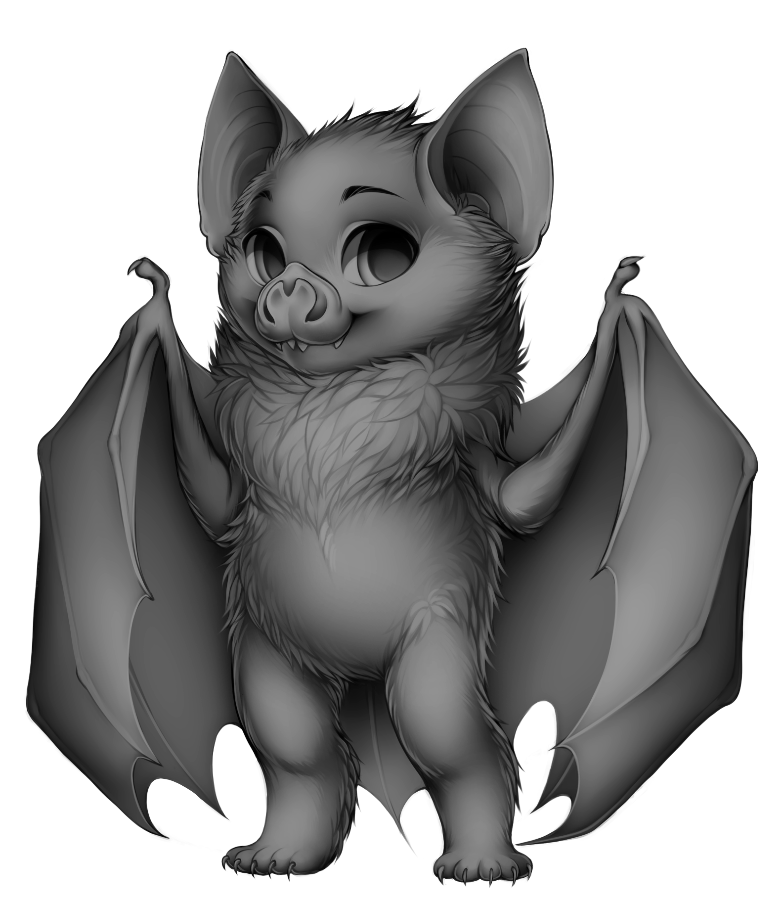 clipart bat vampire bat