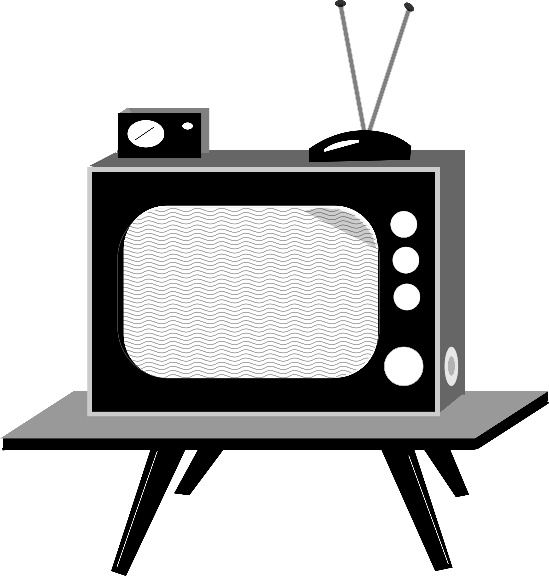 television clipart tube tv