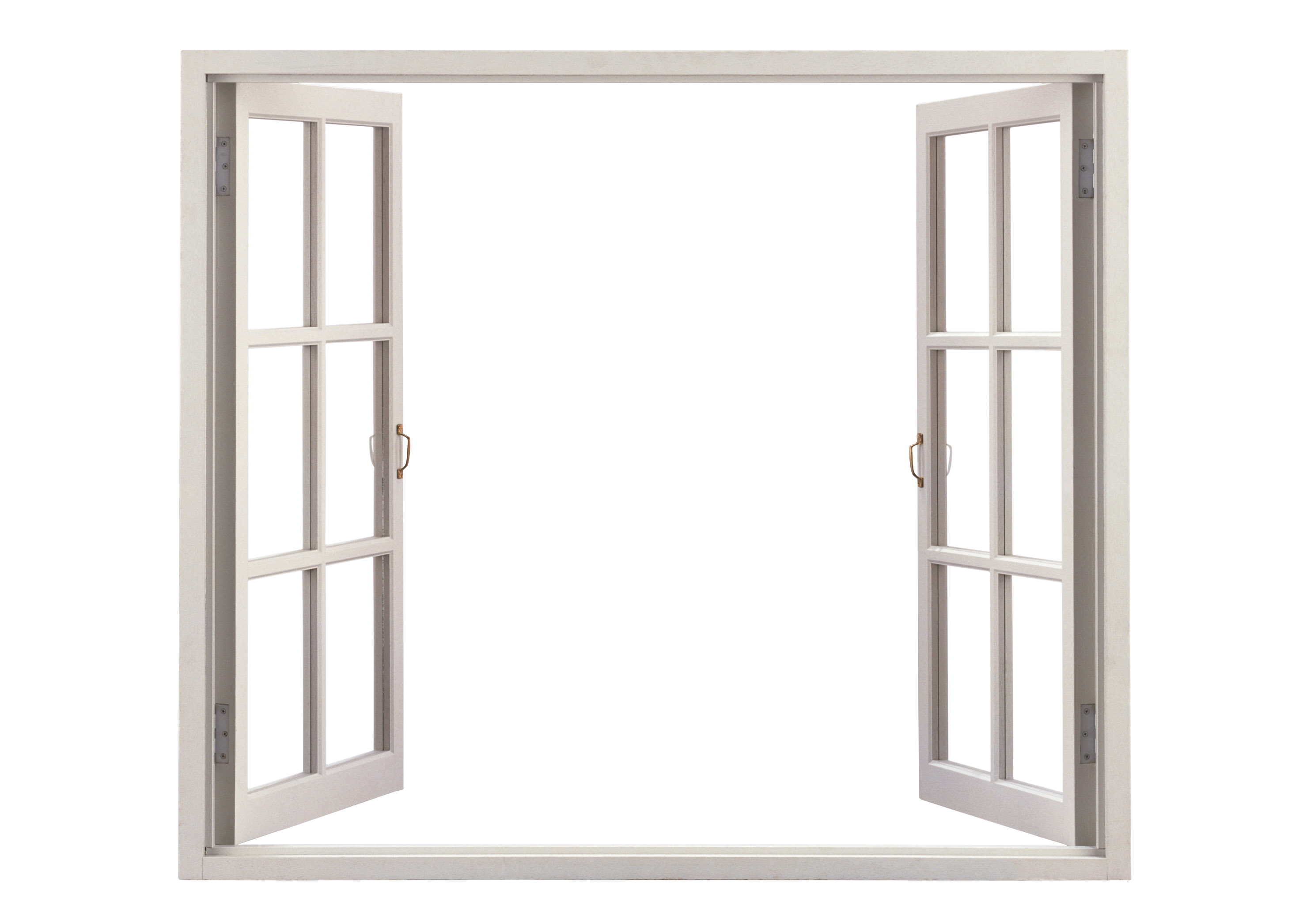 White clipart window frame. The wounded inner child