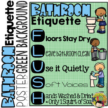 Etiquette worksheets teaching resources. Clipart bathroom manners