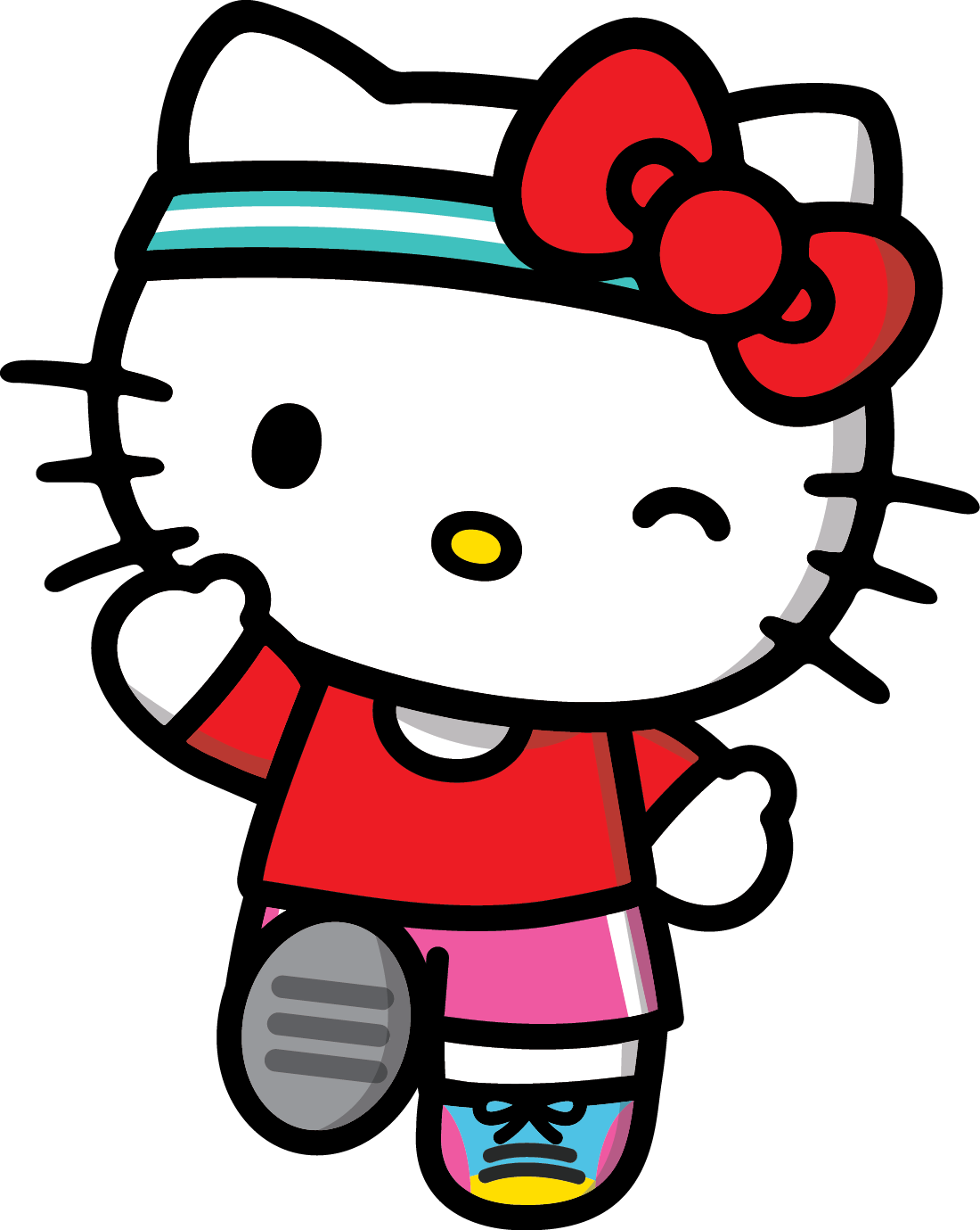 Image result for hello. Valentine clipart kitty