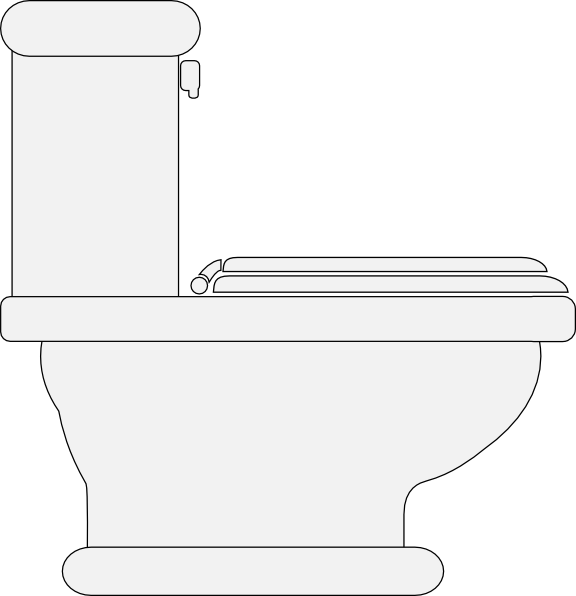 clipart toilet toilet bowl
