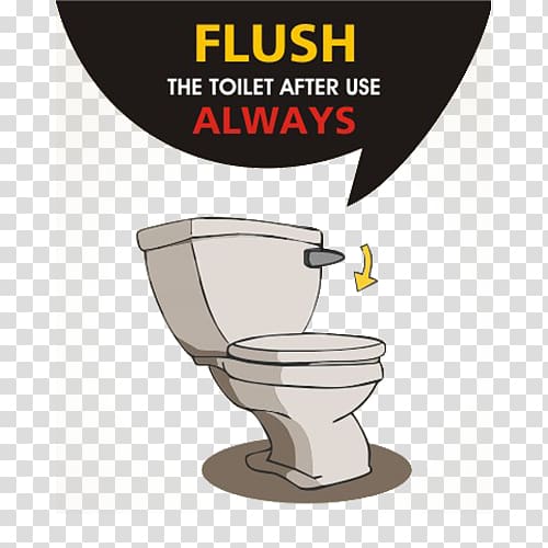 clipart bathroom toilet flush
