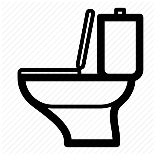 Toilet cartoon kitchen . Clipart bathroom water closet