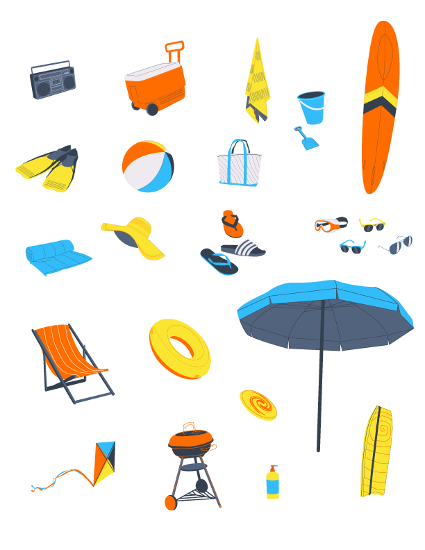 Beach beach item