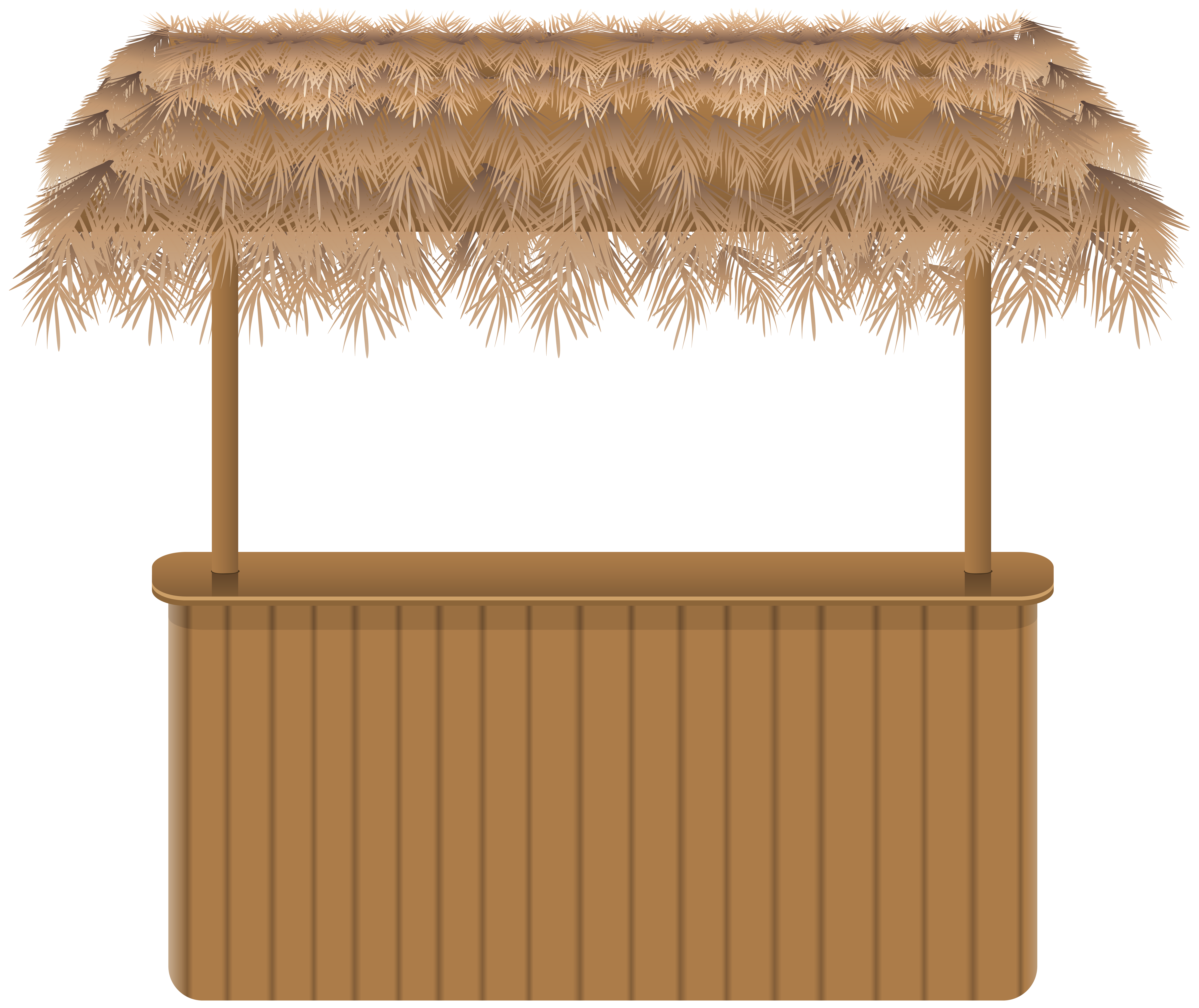 hawaii clipart hut