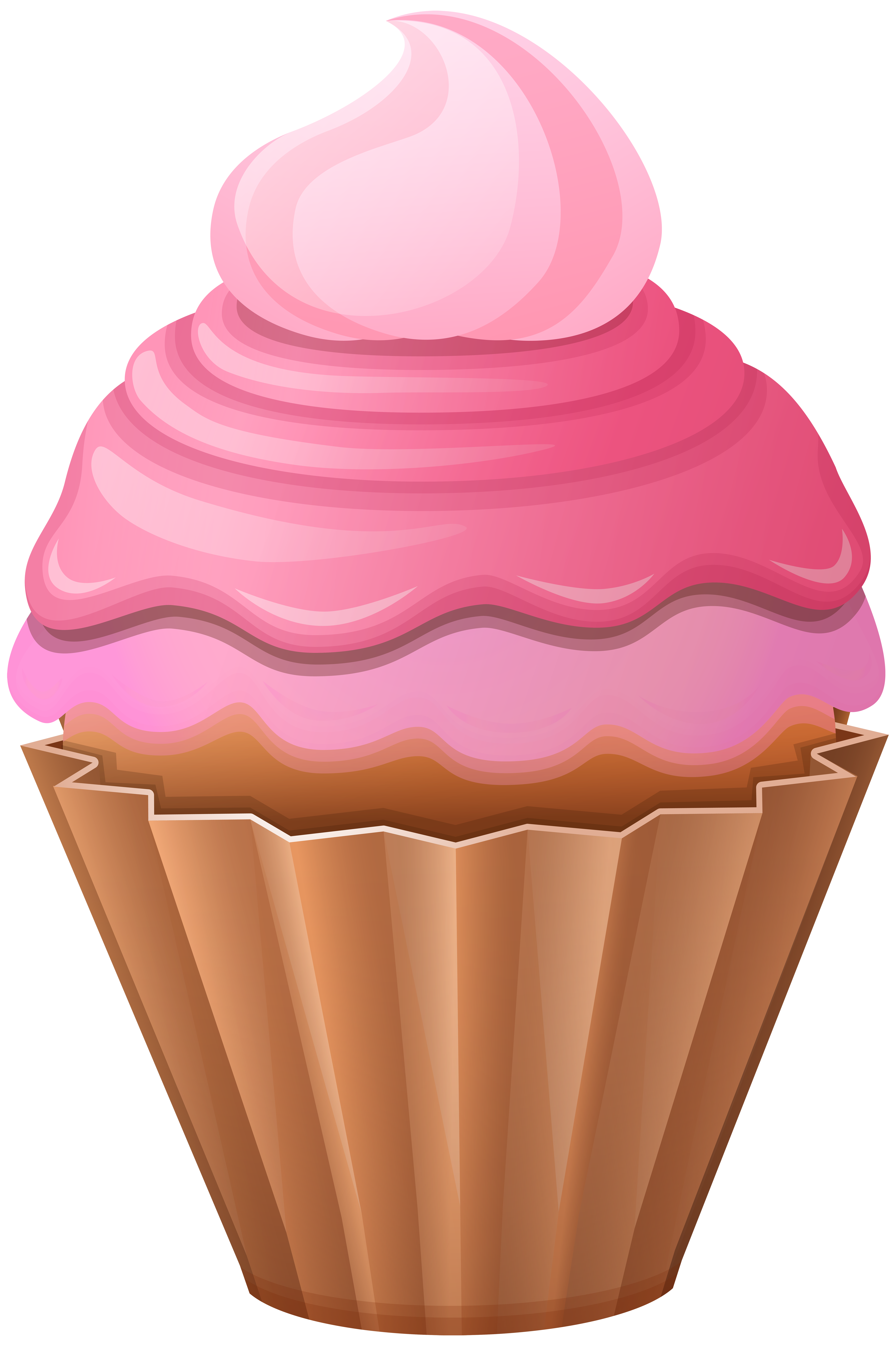 Ice clipart cupcake. Png clip art image