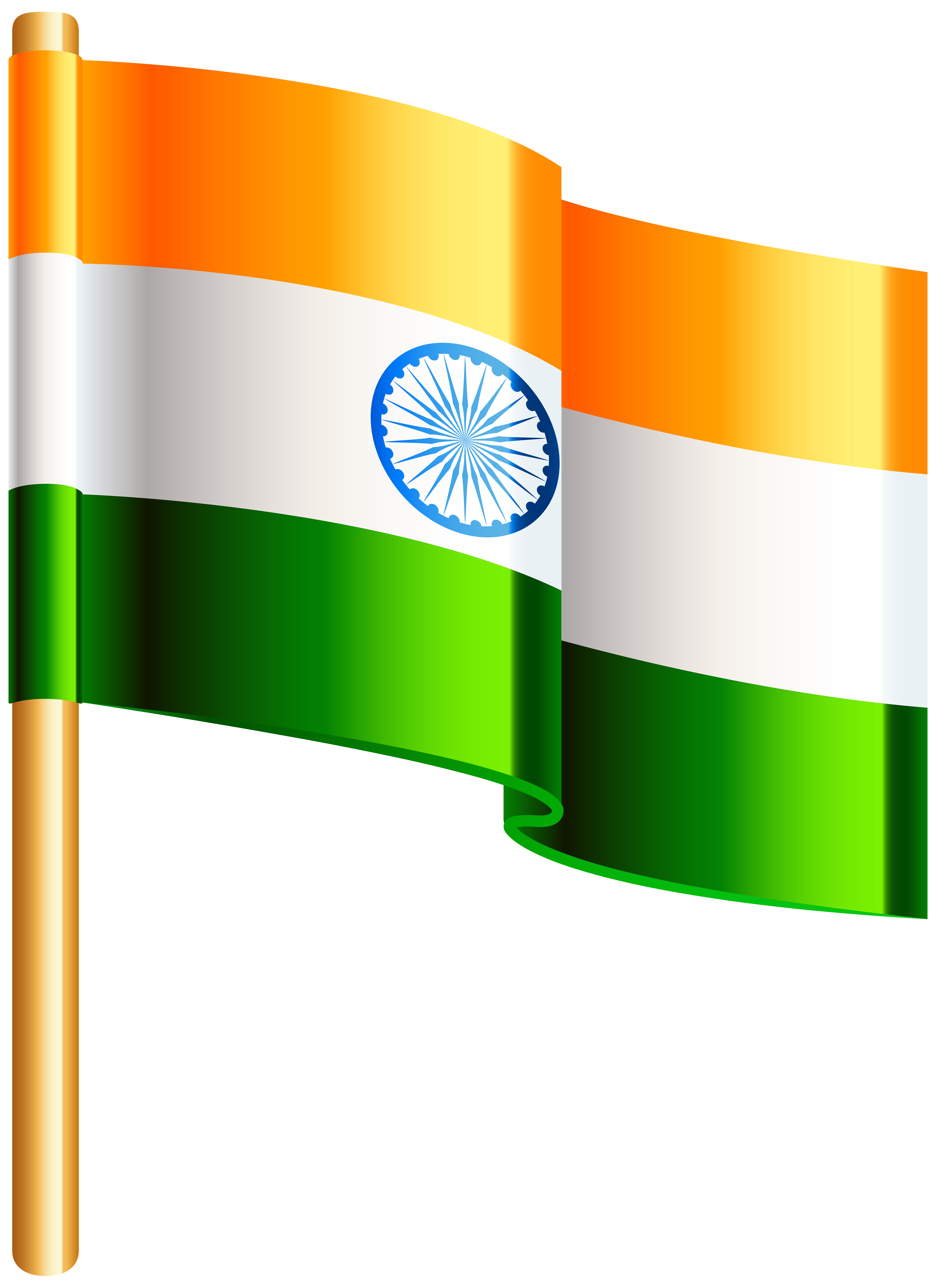 indian clipart flage