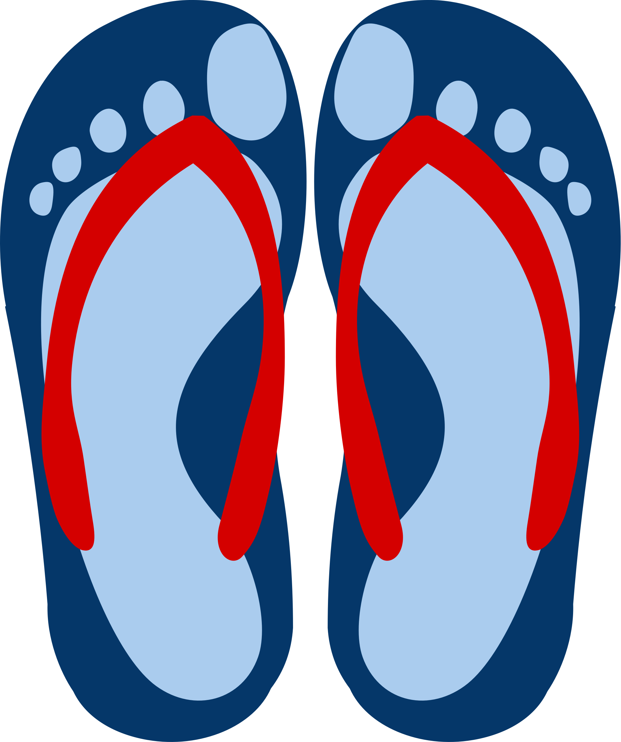 Flipflops big image png. Clipart beach foot
